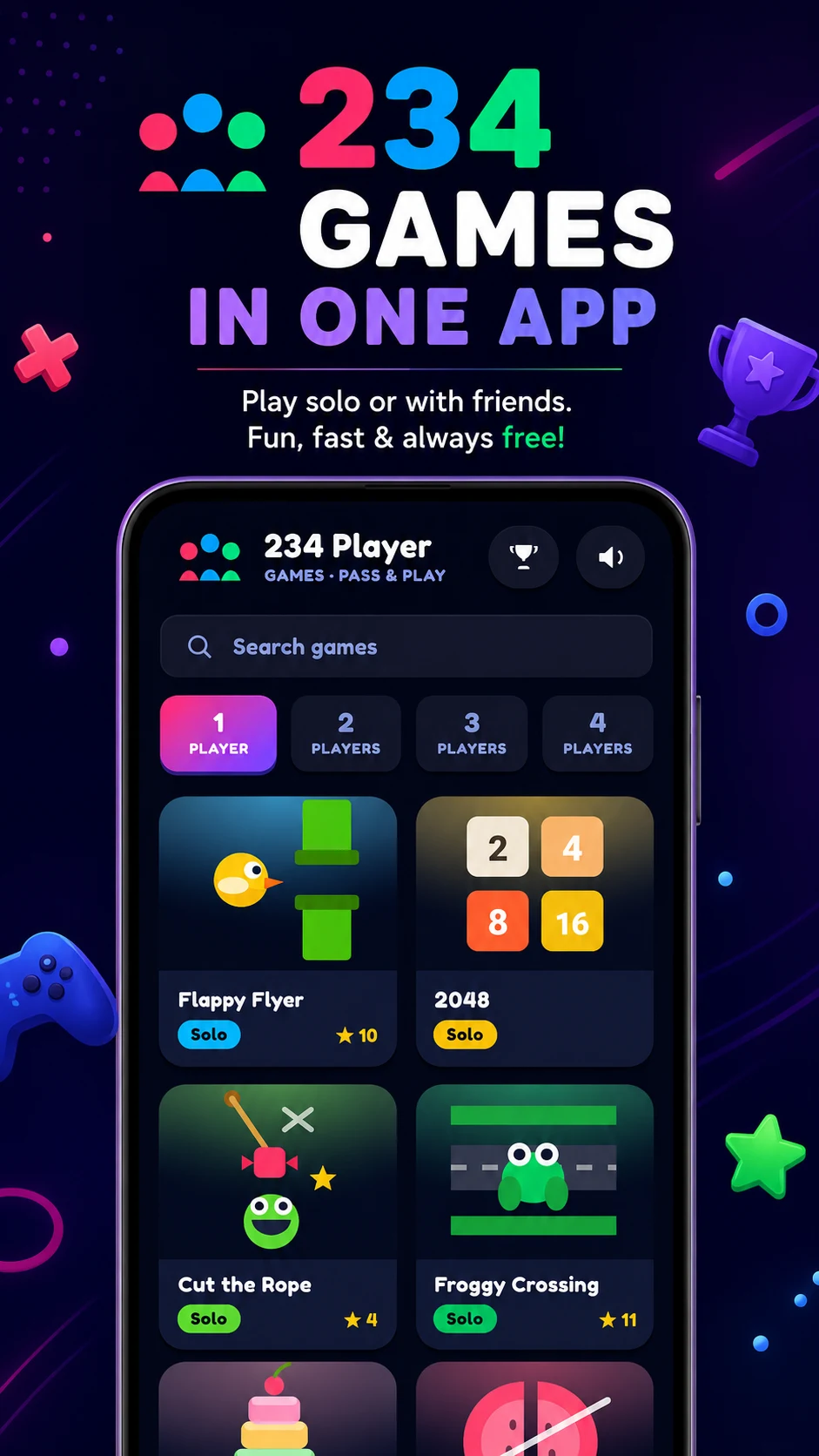 234 Player Games - 2026 screenshot