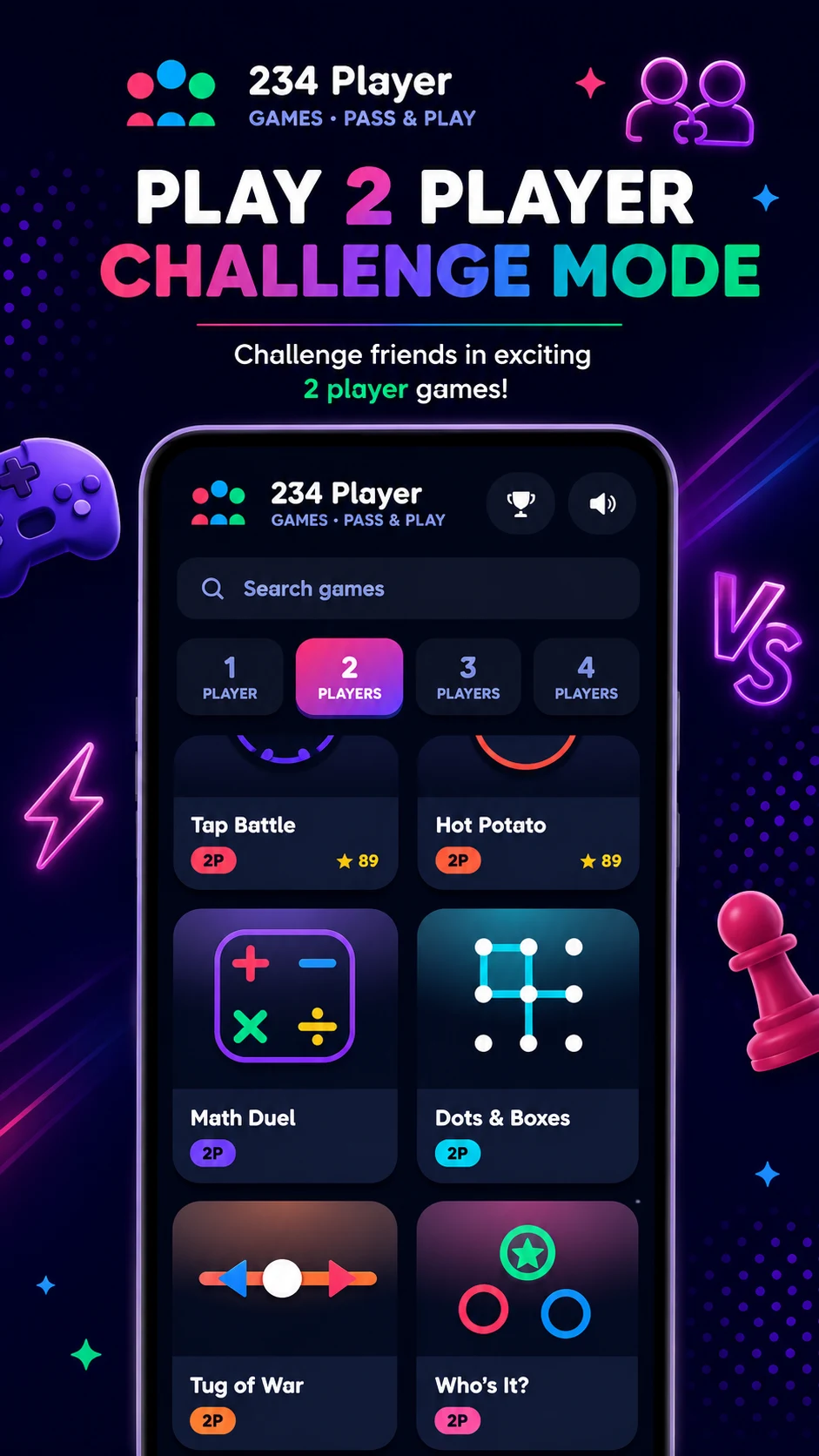 234 Player Games - 2026 screenshot